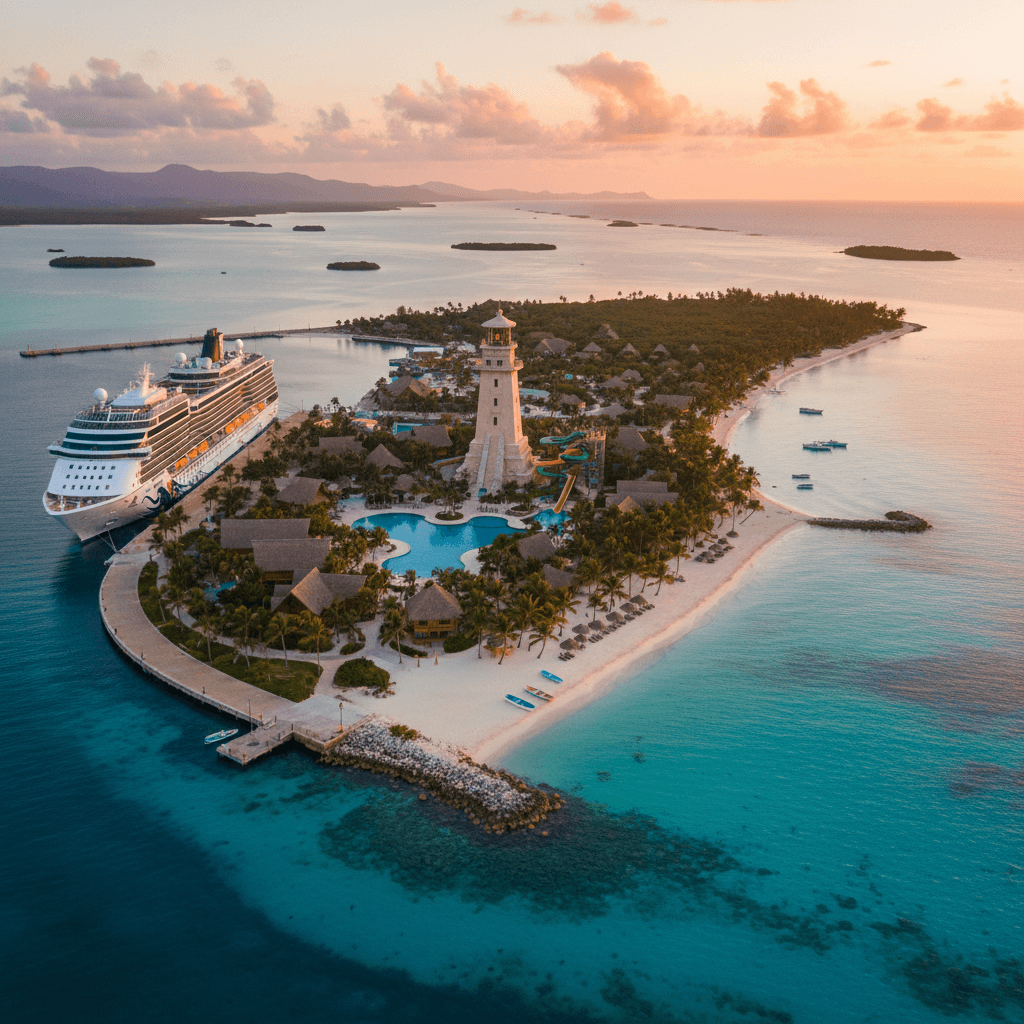 Harvest Caye Cruise Port